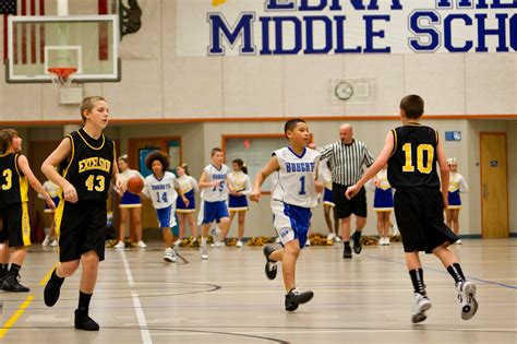 Motion Photography Basketball Excelsior At Edna Hill Middle School
