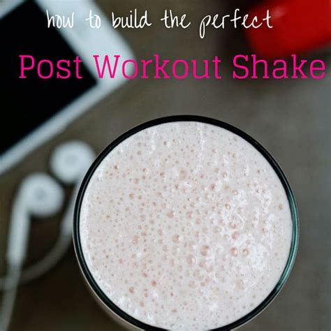 Perfect Post Workout Shake Recipe Yummly Recipe Post Workout