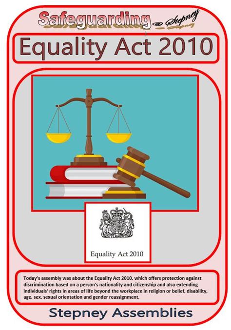 Safeguarding Assembly Equality Act 2010