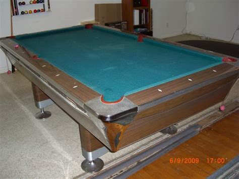Bailey tables are american made( usa). 1969 Fischer Duchess Pool Table