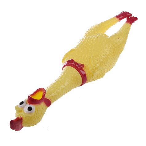17 Inch Squeeze Shrilling Screaming Chicken Funny Toy T Chicken Toy In Noise Maker From Toys