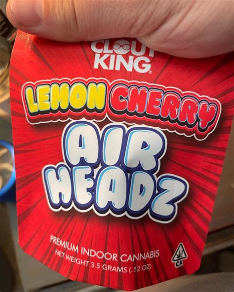 Strain Review Lemon Cherry Airheadz By Clout King The Highest Critic