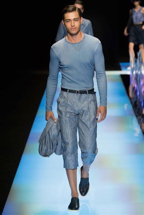 Giorgio Armani Springsummer 2016 Menswear Collection Milan Fashion