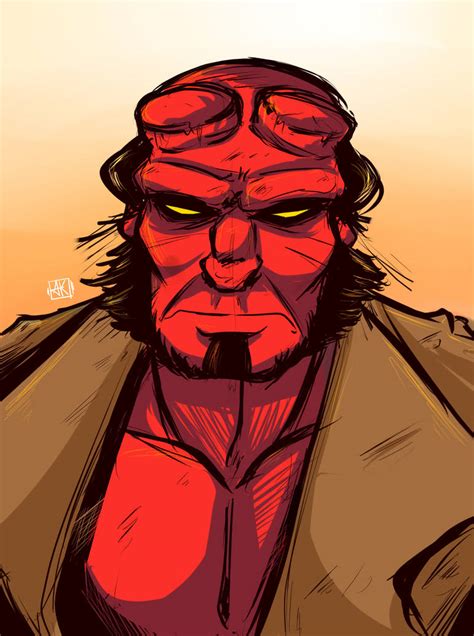 Hellboy Red By Karlss123 On Deviantart