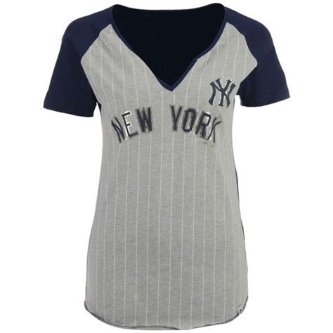 Majestic Womens New York Yankees From The Stretch Pinstripe T Shirt