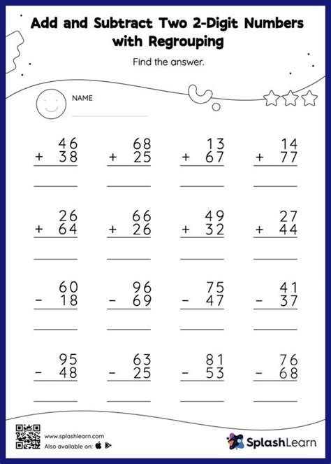 Free Subtraction Worksheet For First Graders