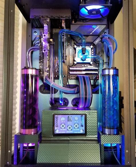 Custom Dual Water Cooling Loop With Tower 900 Case Build By Trumpets