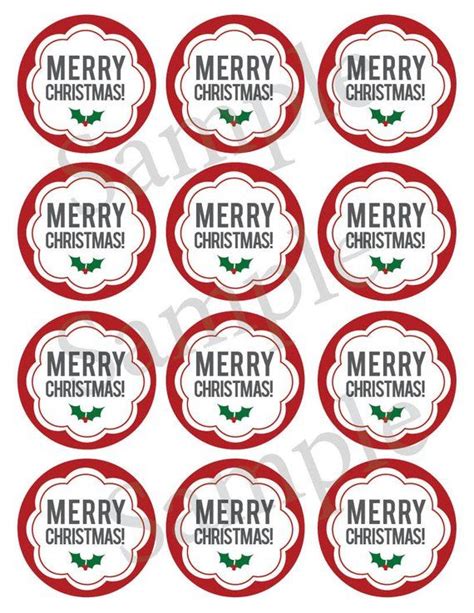 Free Printable Christmas Labels For Jars