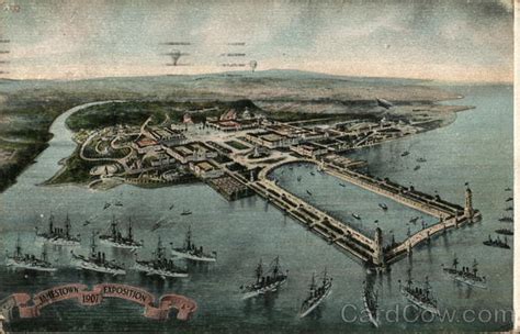 Jamestown Exposition 1907 1907 Jamestown Exposition Postcard