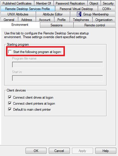Use Powershell To Read Environment Tab Checkbox From Aduc Hot Sex Picture