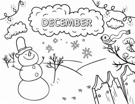 But that's not all we have to offer either. 20 Free December Coloring Pages Printable