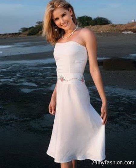 Thinking of short wedding dresses in lace? Short beach wedding dresses 2017-2018 | B2B Fashion