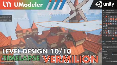 3d Modeling In Unity Timelapse Of Level Design 10 Of 10 In The