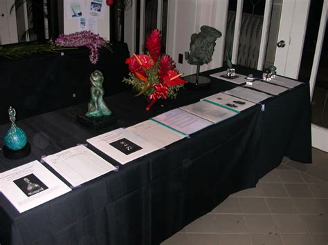 An online silent auction takes place over a longer period, say, a week. Silent Auction Table