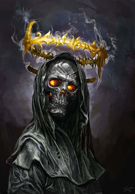 Scifi Fantasy Grim Reaper Art Grim Reaper Dark Fantasy Art