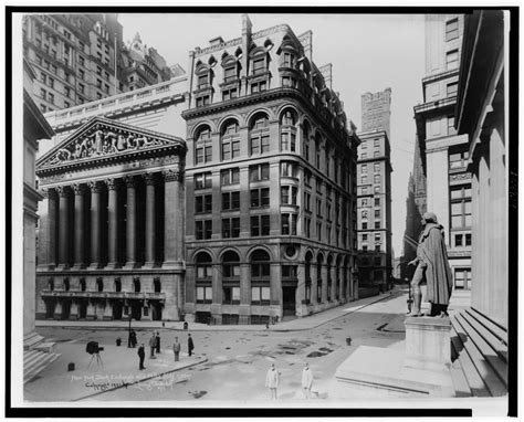 New York Stock Exchange And Wilks Bldg Library Of Congress