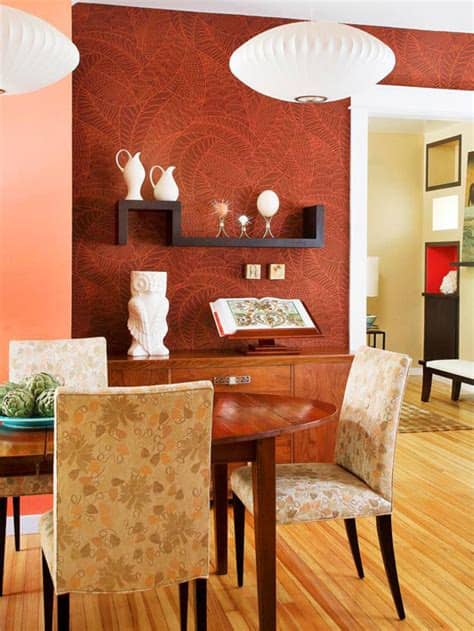 Bring in color and personality through brick red and black painted cabinetry. Warm Color Schemes: Using Red, Yellow, and Orange Hues