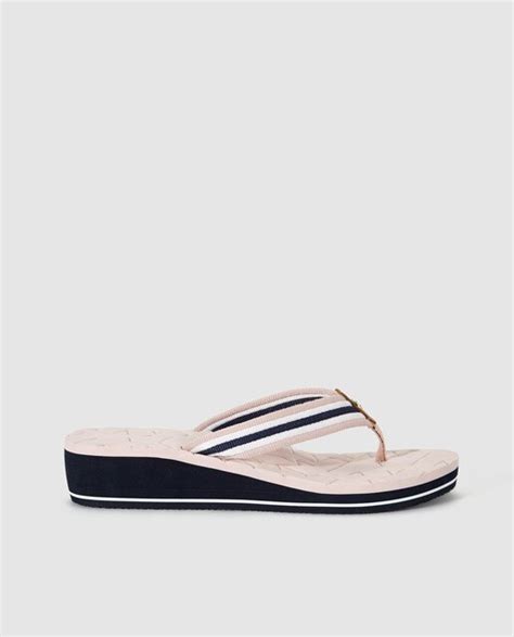 Tommy Hilfiger Women S Pink Wedge Flip Flops · Fashion · El Corte Inglés