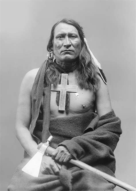 Cheyenne That S Quite A Large Cross Was He Forced To Convert Or Did He Do So Willingly Native