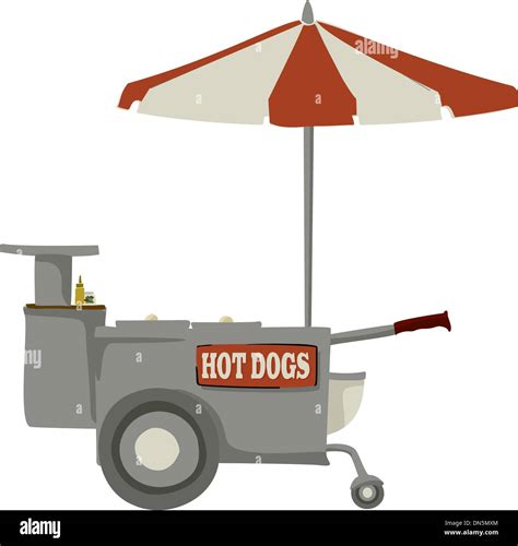 Hot Dog Stand Stock Vector Image And Art Alamy