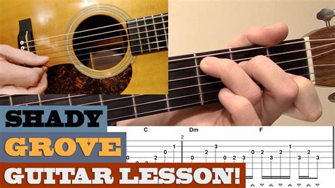 Crosspicking Shady Grove Intermediateadvanced Guitar Lesson With