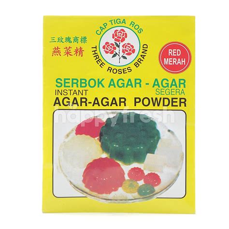 Beli Three Roses Brand Instant Agar Agar Powder Red Dari Aeon