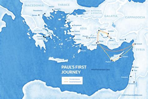 Pauls Missionary Journeys The Beginners Guide Overviewbible