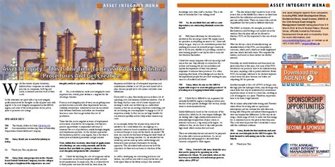 In this role, you will plan and manage assets according to our clients' needs and work to beneficially grow their portfolio while minimizing risks. Shutdowns and Turnarounds in the Oil and Gas Industry ...