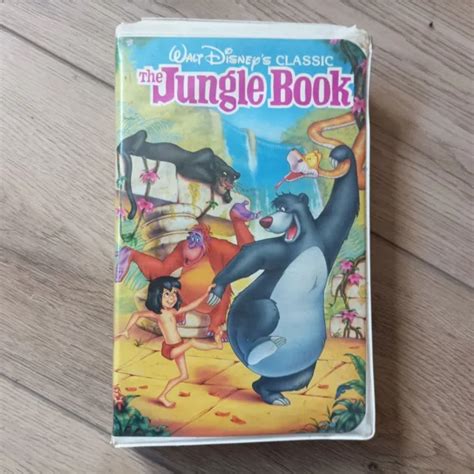 Jungle Book Vhs Video Black Diamond Walt Disney Classics Fair Us Eur