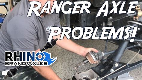 Polaris Ranger Axle Replacement 2017 XP 1000 YouTube