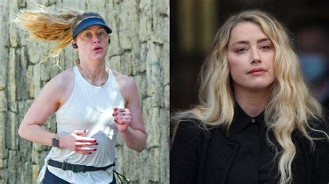 Amber Heard Makes Rare Appearance After Seeking Refuge In Spain Tries
