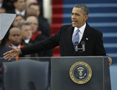 Read the full speech here. President Obama's 2013 inauguration speech: full text ...