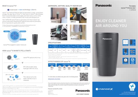 Nanoe X Portable Generator Panasonic Australia Ac Nbs Source
