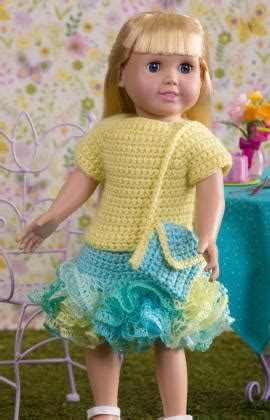 The item will be an adorable addition to your doll's wardrobe. Crochet Patterns Galore - Summertime Frills for Dolls