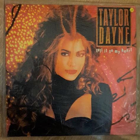 Taylor Dayne Tell It To My Heart Vinyl Lp Record Opened In South