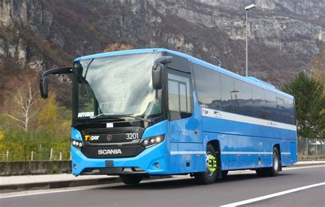 Scania Bus Runs On Lng For The First Time A European Premiere In Bologna