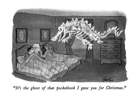 Its The Ghost Of That Pocketbook I Gave Drawing By Edward Frascino Fine Art America