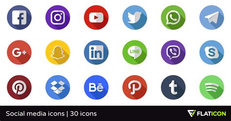 All Social Media Icons Png 20 Free Cliparts Download Images On
