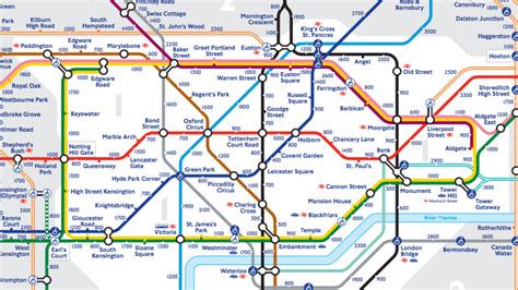 There S A New Tube Map To Help You Get Your Steps Up Mashable