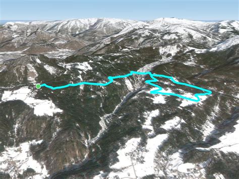 Bad Goisern Kriemoos Loipe Cross Country Skiing Route In