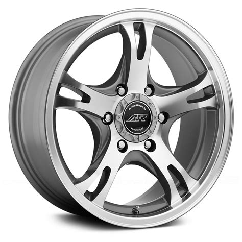 AMERICAN RACING® AR898 Wheels - Dark Silver with Machined ...