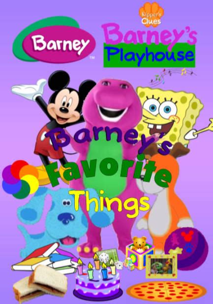 Barneys Playhouse Barneys Favorite Things Dvd By Brandontu1998 On