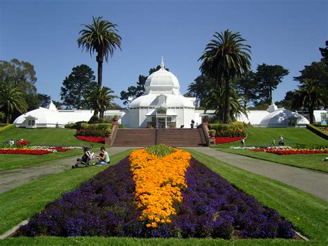The sunset is maybe the most beautiful part of the day. Conservatory of flowers | Like a little Kew. | Hilary ...