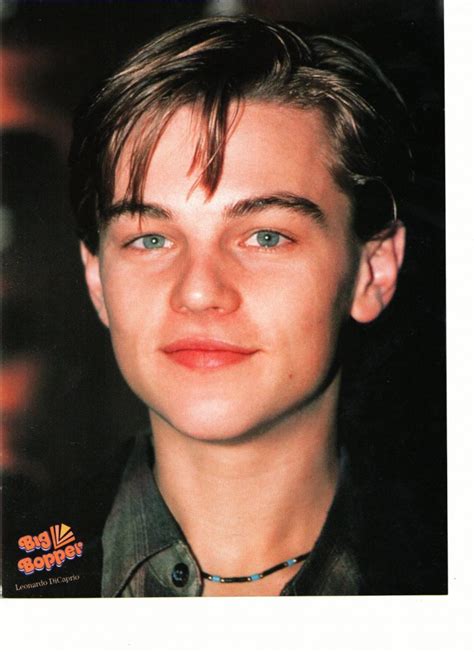 Leonardo Dicaprio Edward Furlong Teen Magazine Pinup Clipping 90s On A Bed Teen Stars Forever