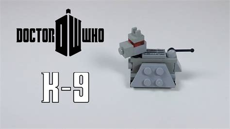 How To Make A Lego K 9 Doctor Who Mini Moc Youtube