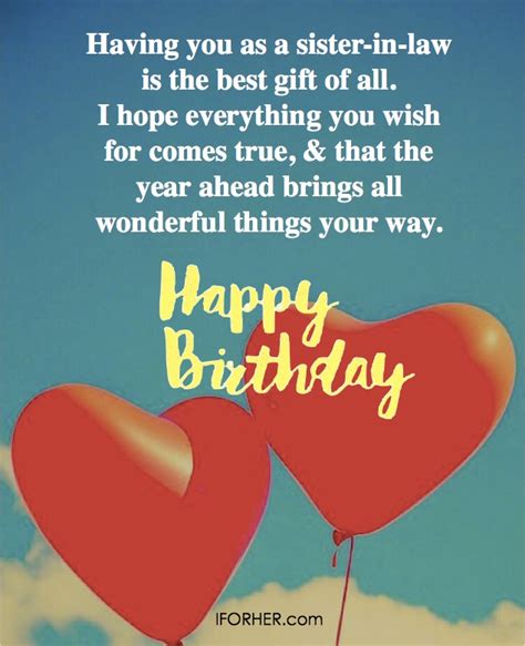 30 Best Happy Birthday Wishes For Sister In Law Images And Messages