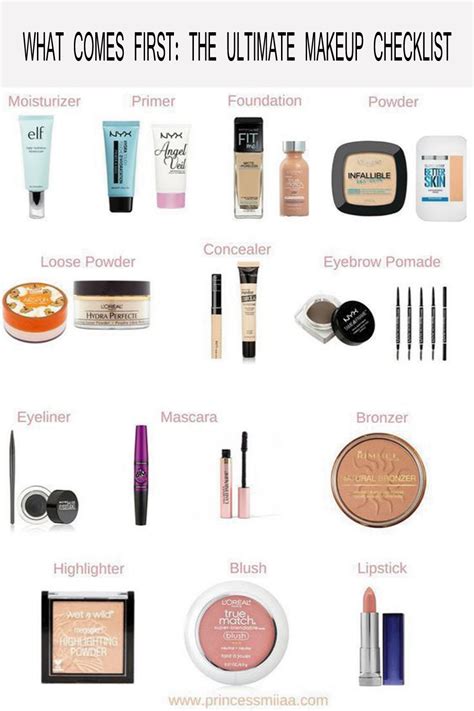 if you are searching for the ultimate makeup checklist then this site is for you here you will