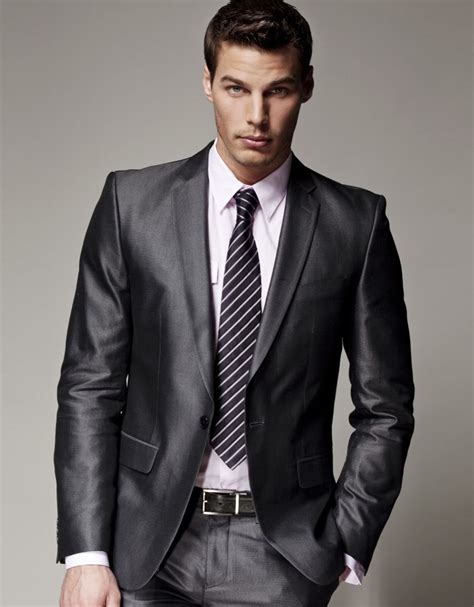 Grey Shine BusinessSuit Suits You Mens Suits Eric Allen American Male Models High Fashion