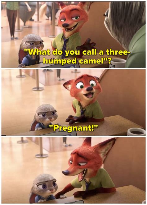 What do you call a camel without a hump? Hilarious Jokes Told In Movies