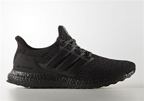 At the shoe rear, adidas 3d heel frame is featured to give the foot a natural fit at the heel and allow the achilles to move naturally. adidas Ultra Boost 3.0 Triple Black Matte Heel CG3038 ...